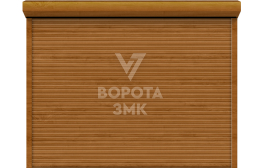 Роллетные ворота 2700×2000 для забора жалюзи ЗМК-9806
